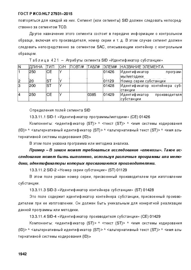 ГОСТ Р ИСО/HL7 27931-2015