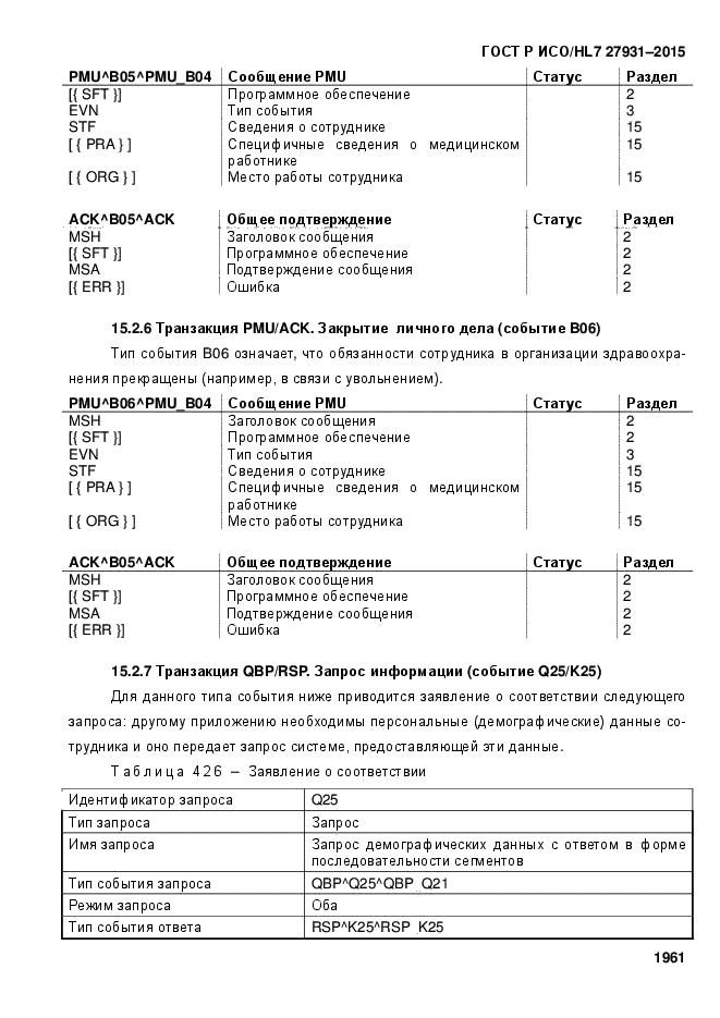 ГОСТ Р ИСО/HL7 27931-2015