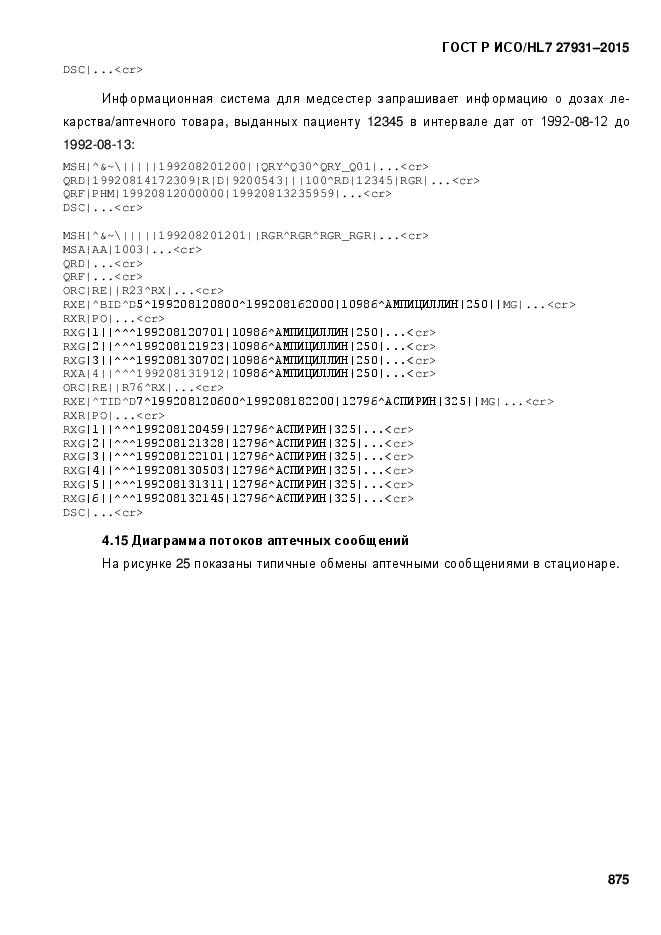 ГОСТ Р ИСО/HL7 27931-2015
