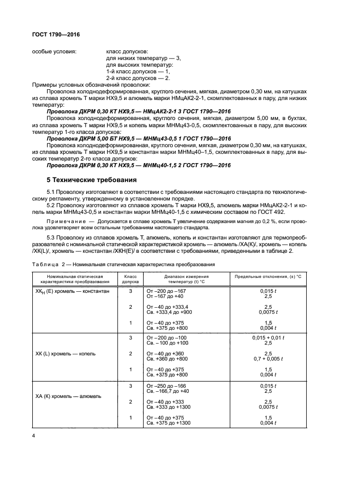 ГОСТ 1790-2016