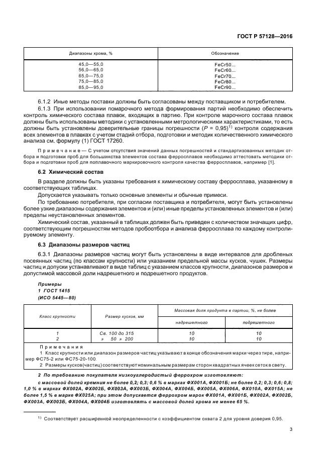 ГОСТ Р 57128-2016