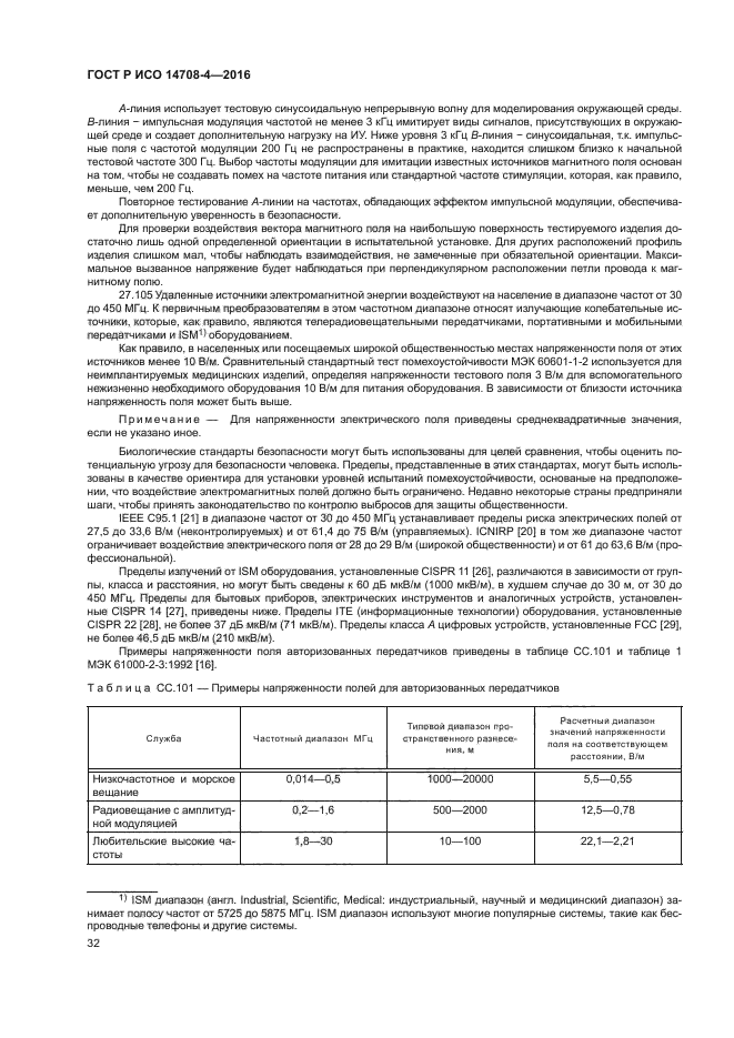 ГОСТ Р ИСО 14708-4-2016