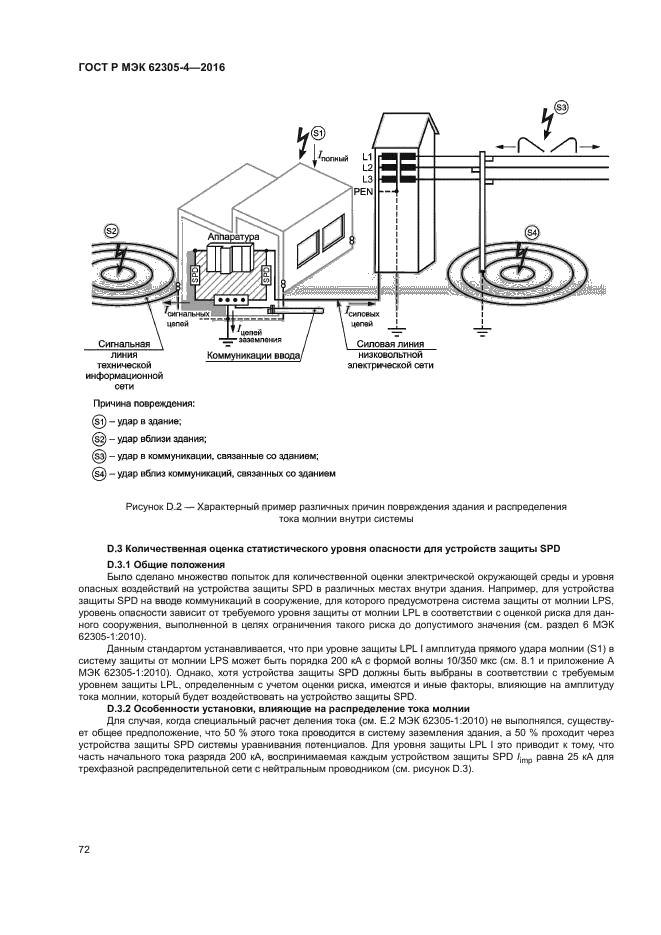 ГОСТ Р МЭК 62305-4-2016