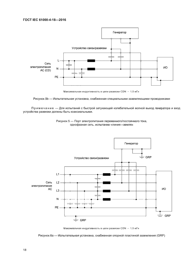 ГОСТ IEC 61000-4-18-2016
