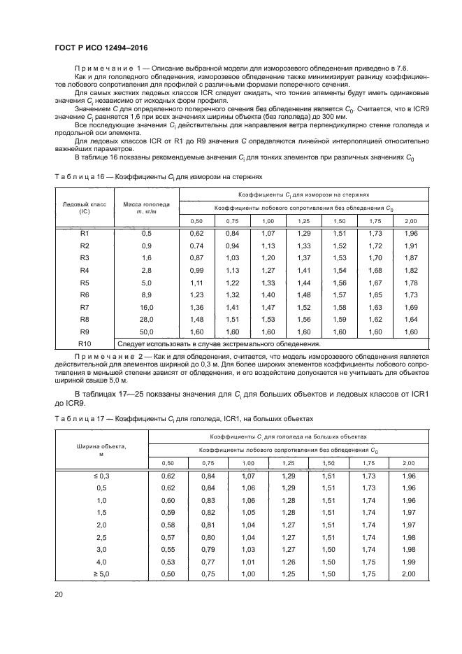 ГОСТ Р ИСО 12494-2016