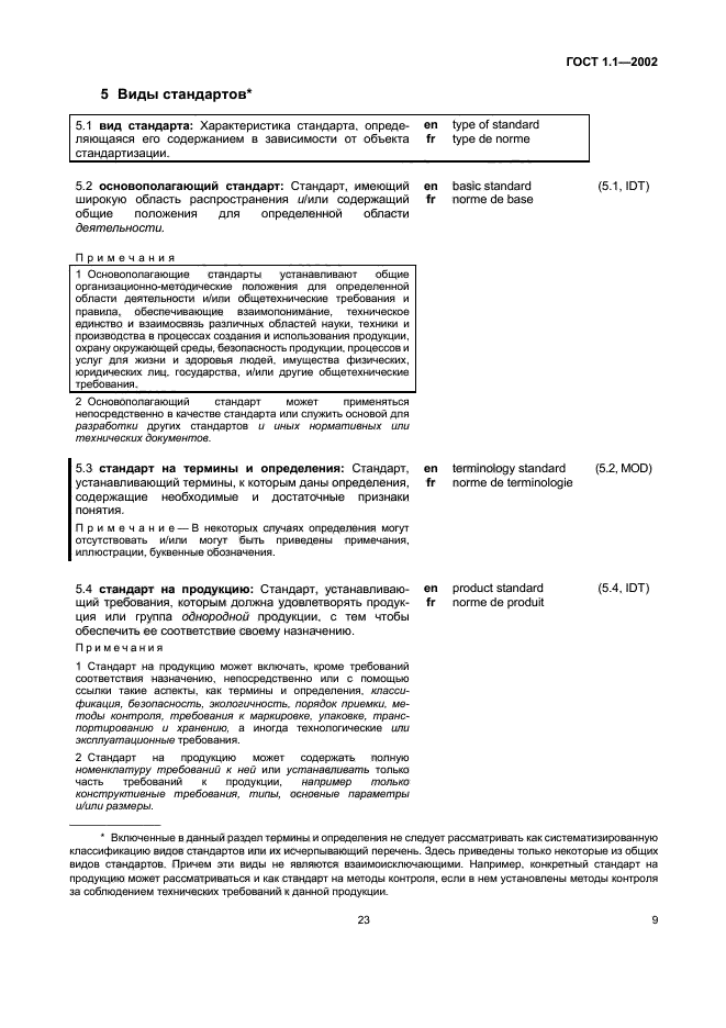 ГОСТ 1.1-2002