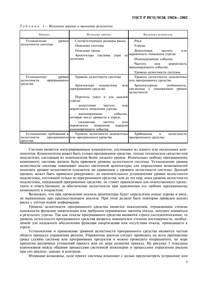 ГОСТ Р ИСО/МЭК 15026-2002