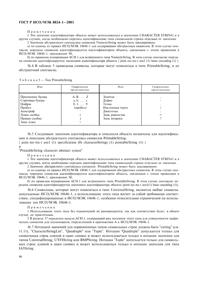 ГОСТ Р ИСО/МЭК 8824-1-2001