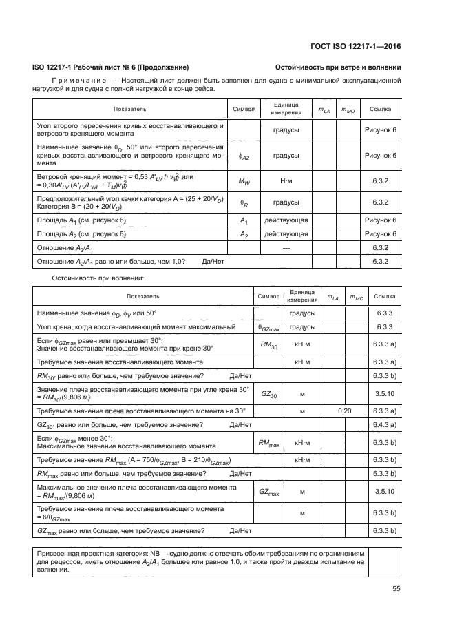 ГОСТ ISO 12217-1-2016