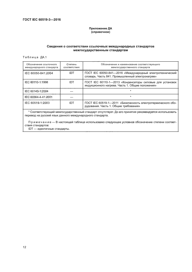 ГОСТ IEC 60519-3-2016