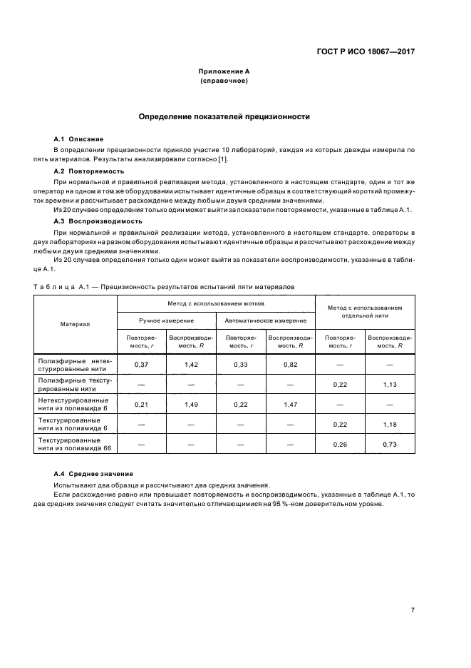 ГОСТ Р ИСО 18067-2017