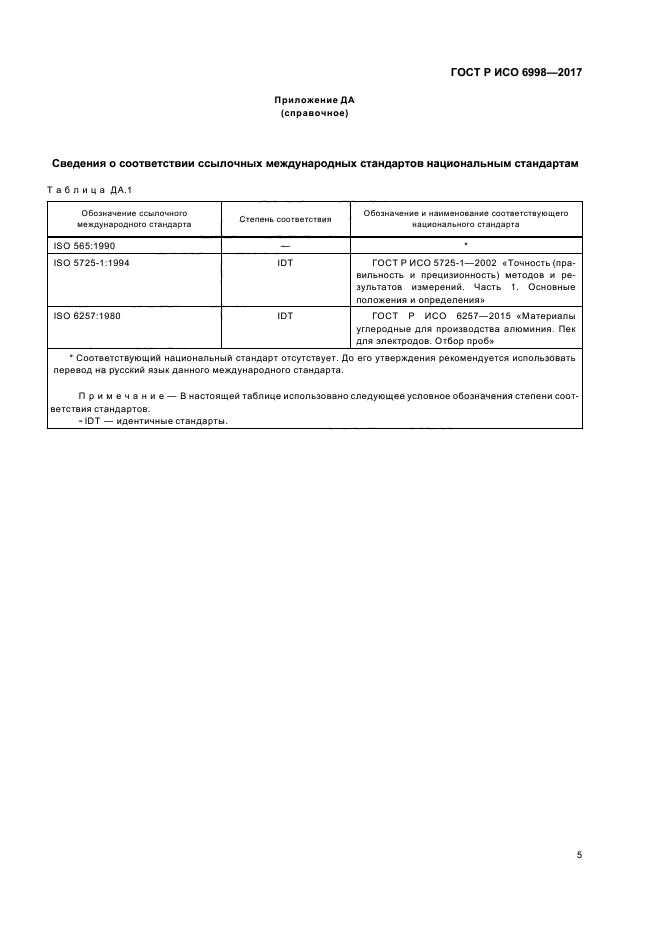 ГОСТ Р ИСО 6998-2017