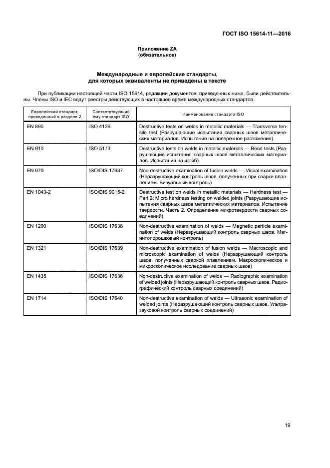 ГОСТ ISO 15614-11-2016