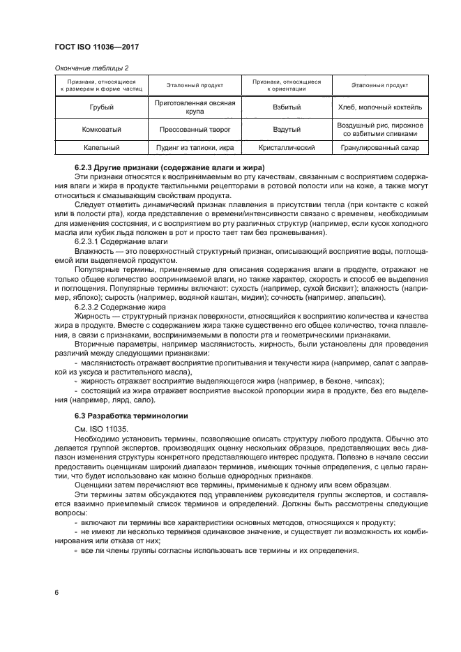 ГОСТ ISO 11036-2017