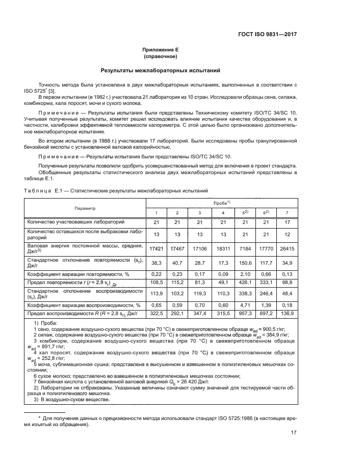 ГОСТ ISO 9831-2017