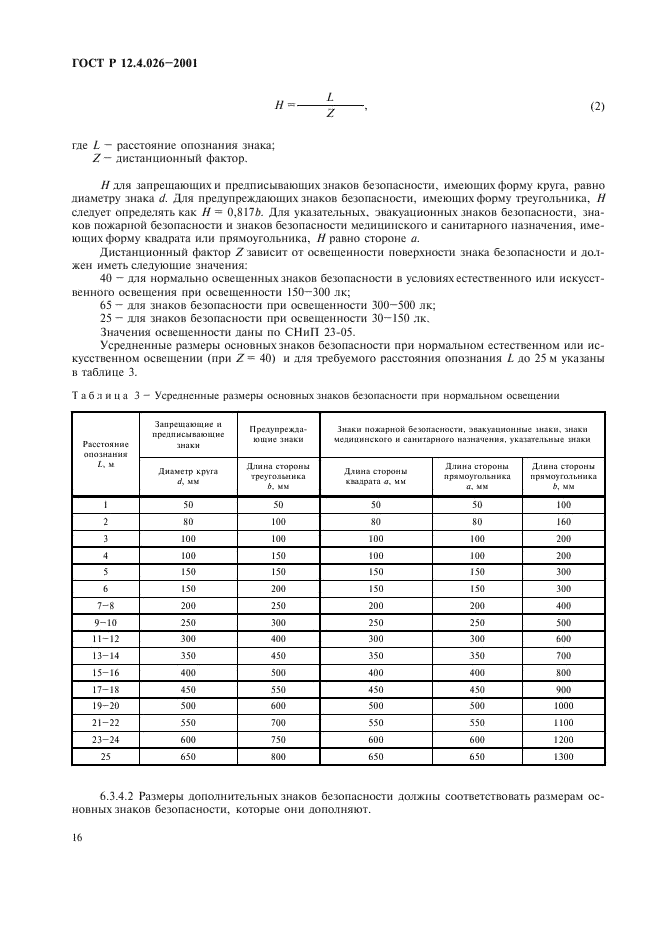 ГОСТ Р 12.4.026-2001