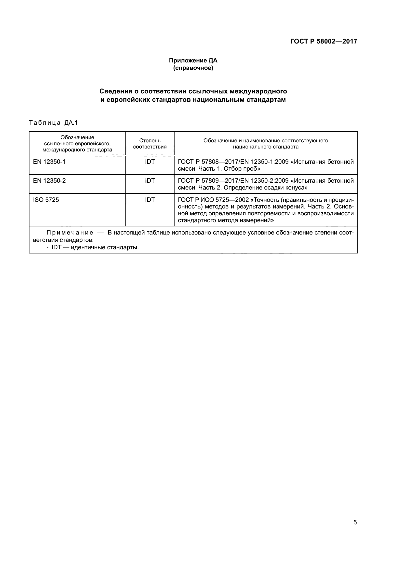 ГОСТ Р 58002-2017