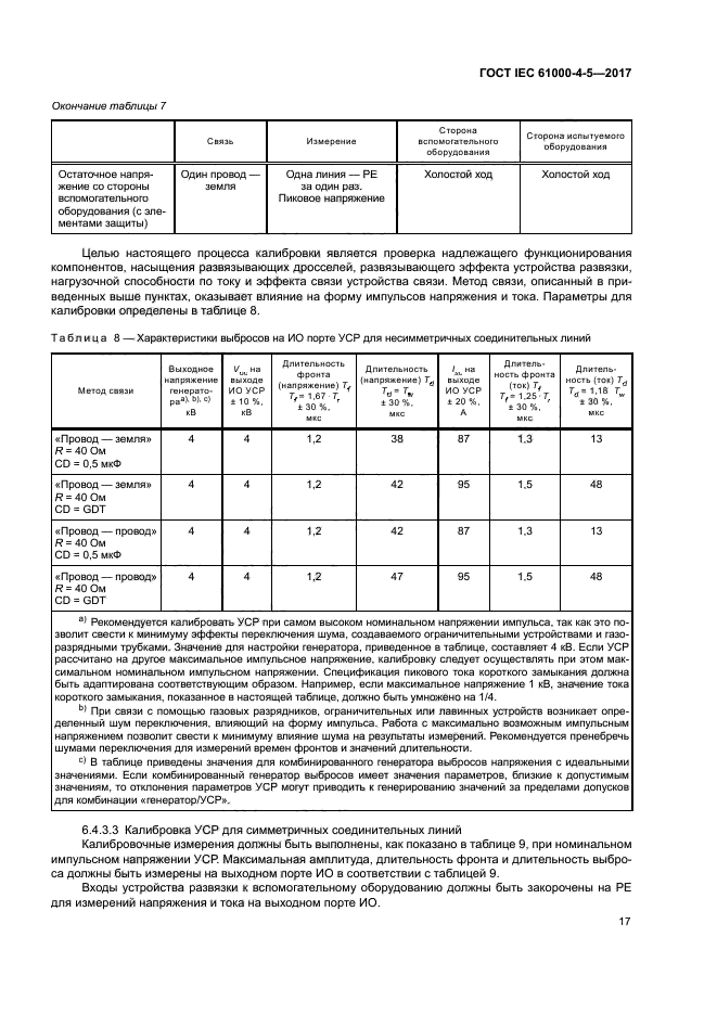 ГОСТ IEC 61000-4-5-2017