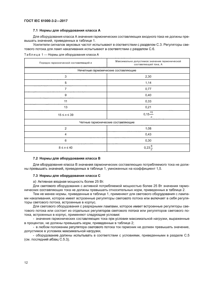 ГОСТ IEC 61000-3-2-2017