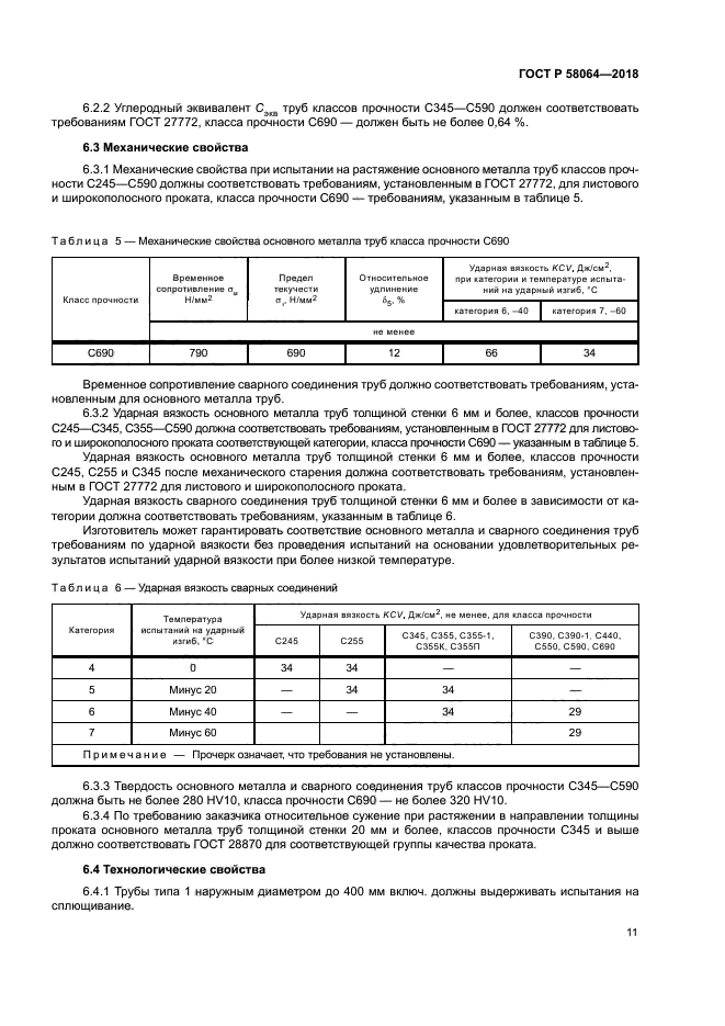 ГОСТ Р 58064-2018