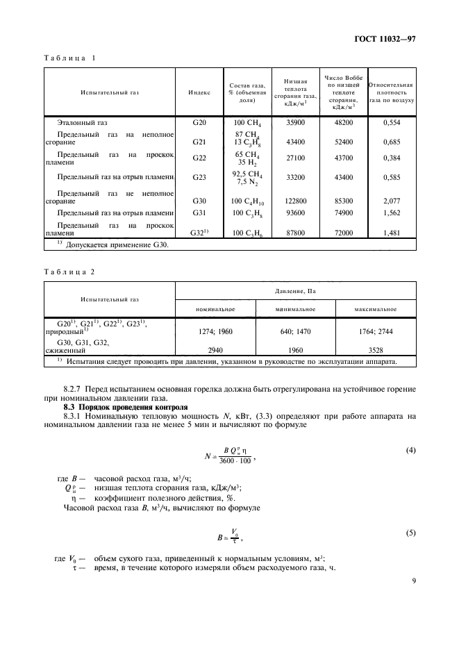 ГОСТ 11032-97