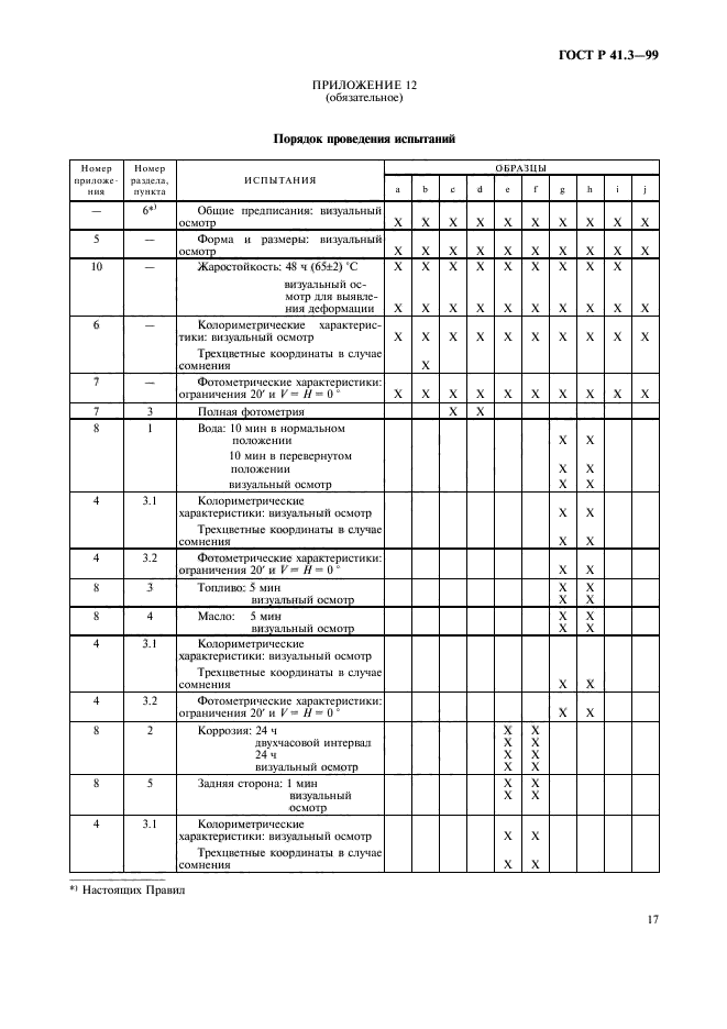 ГОСТ Р 41.3-99