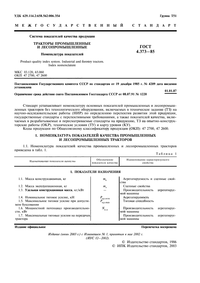 ГОСТ 4.373-85