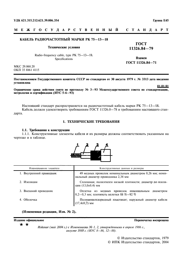 ГОСТ 11326.84-79