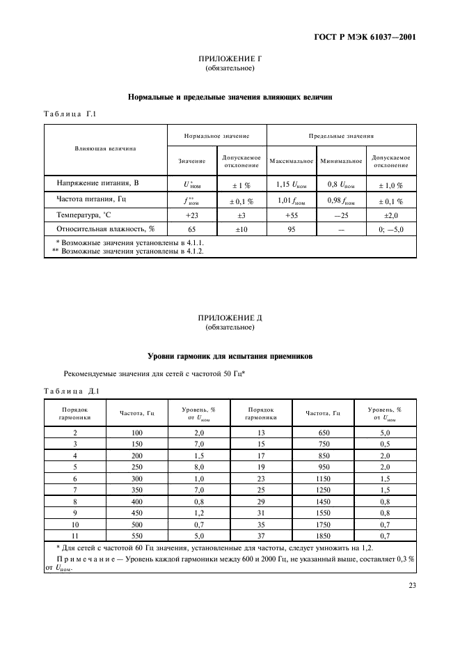 ГОСТ Р МЭК 61037-2001