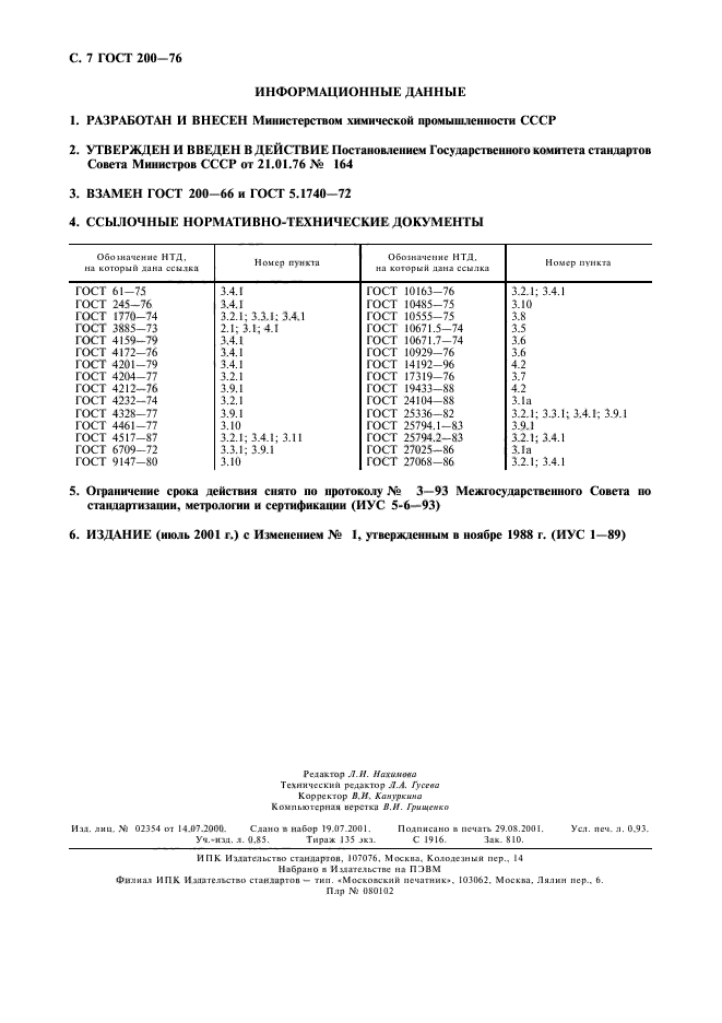 ГОСТ 200-76