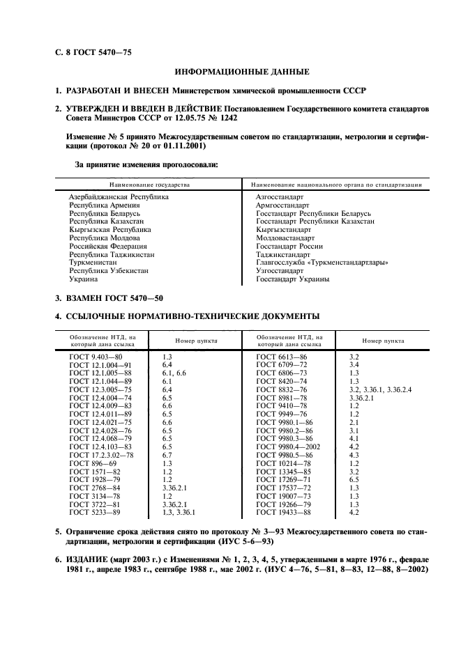 ГОСТ 5470-75