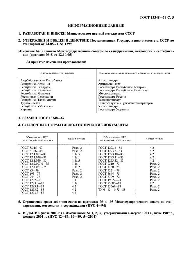 ГОСТ 13348-74