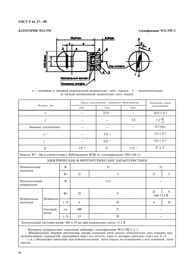 ГОСТ Р 41.37-99