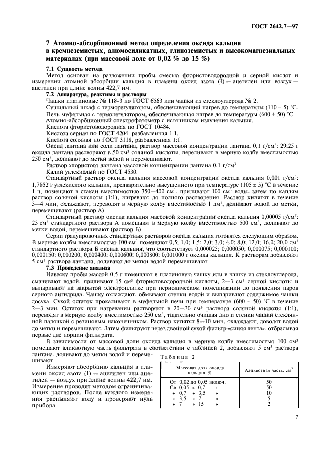 ГОСТ 2642.7-97