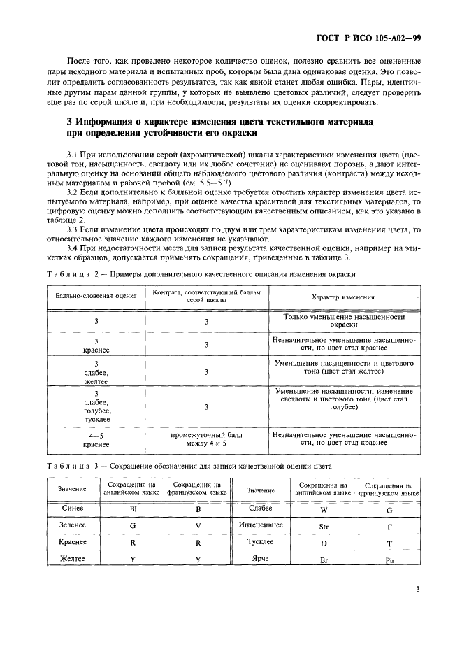 ГОСТ Р ИСО 105-A02-99