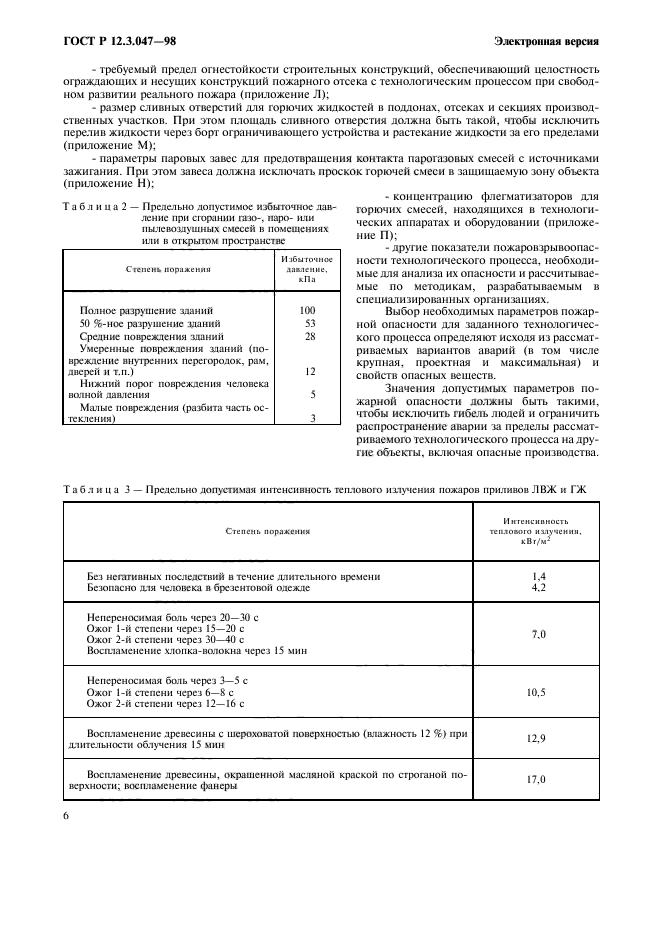 ГОСТ Р 12.3.047-98