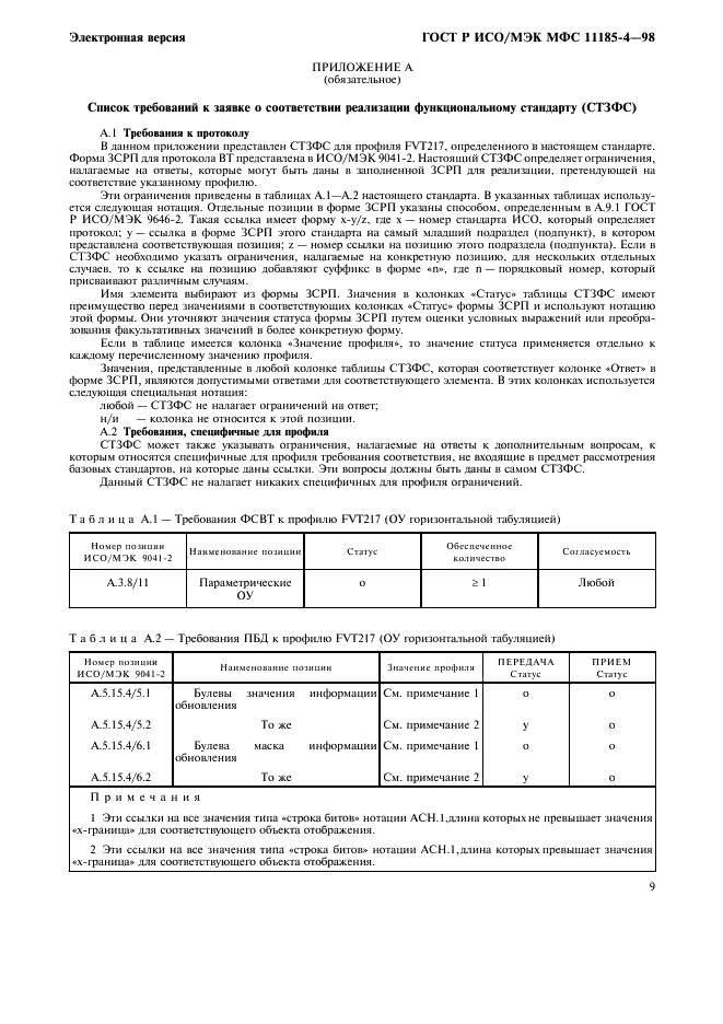 ГОСТ Р ИСО/МЭК МФС 11185-4-98