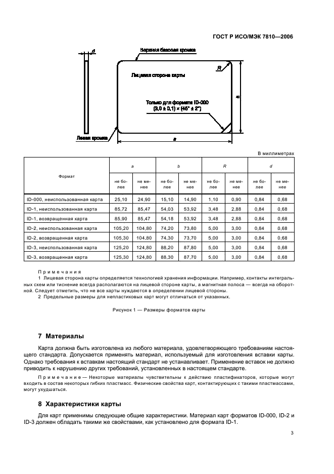 ГОСТ Р ИСО/МЭК 7810-2006