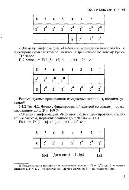 ГОСТ Р МЭК 870-5-4-96