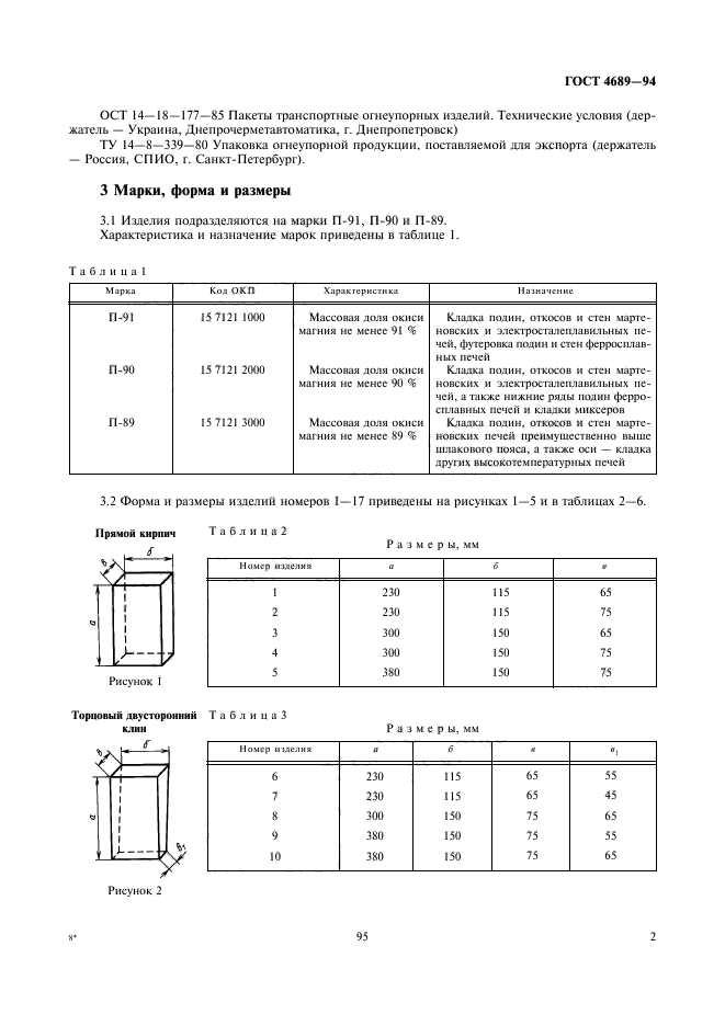 ГОСТ 4689-94