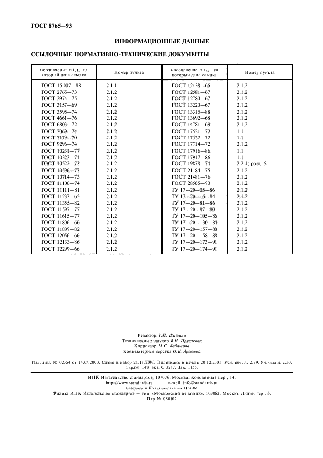 ГОСТ 8765-93