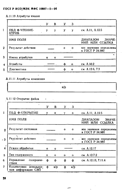 ГОСТ Р ИСО/МЭК МФС 10607-5-94