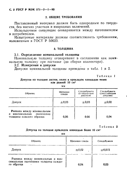 ГОСТ Р МЭК 371-3-1-93