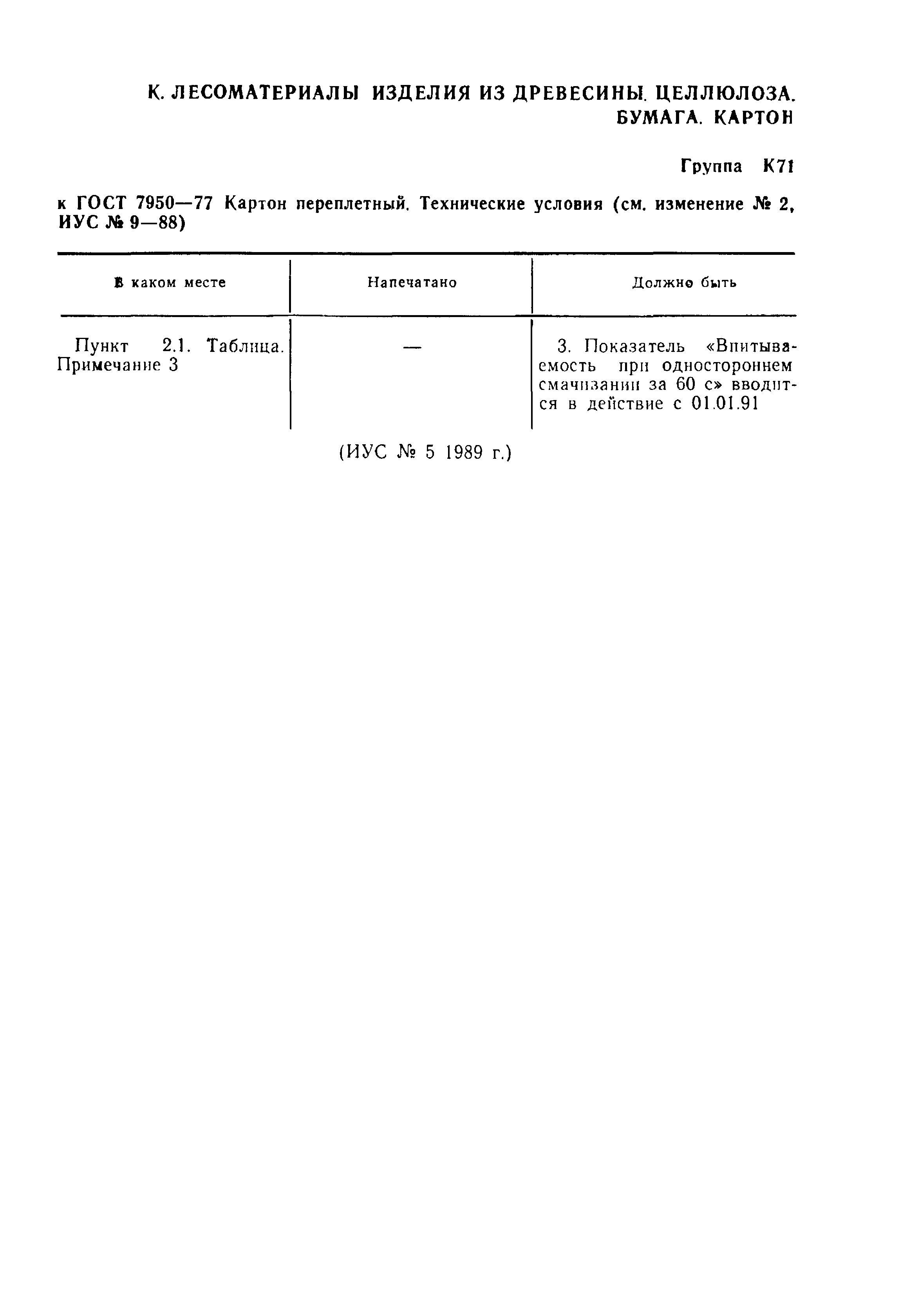 Поправка к Изм. 2