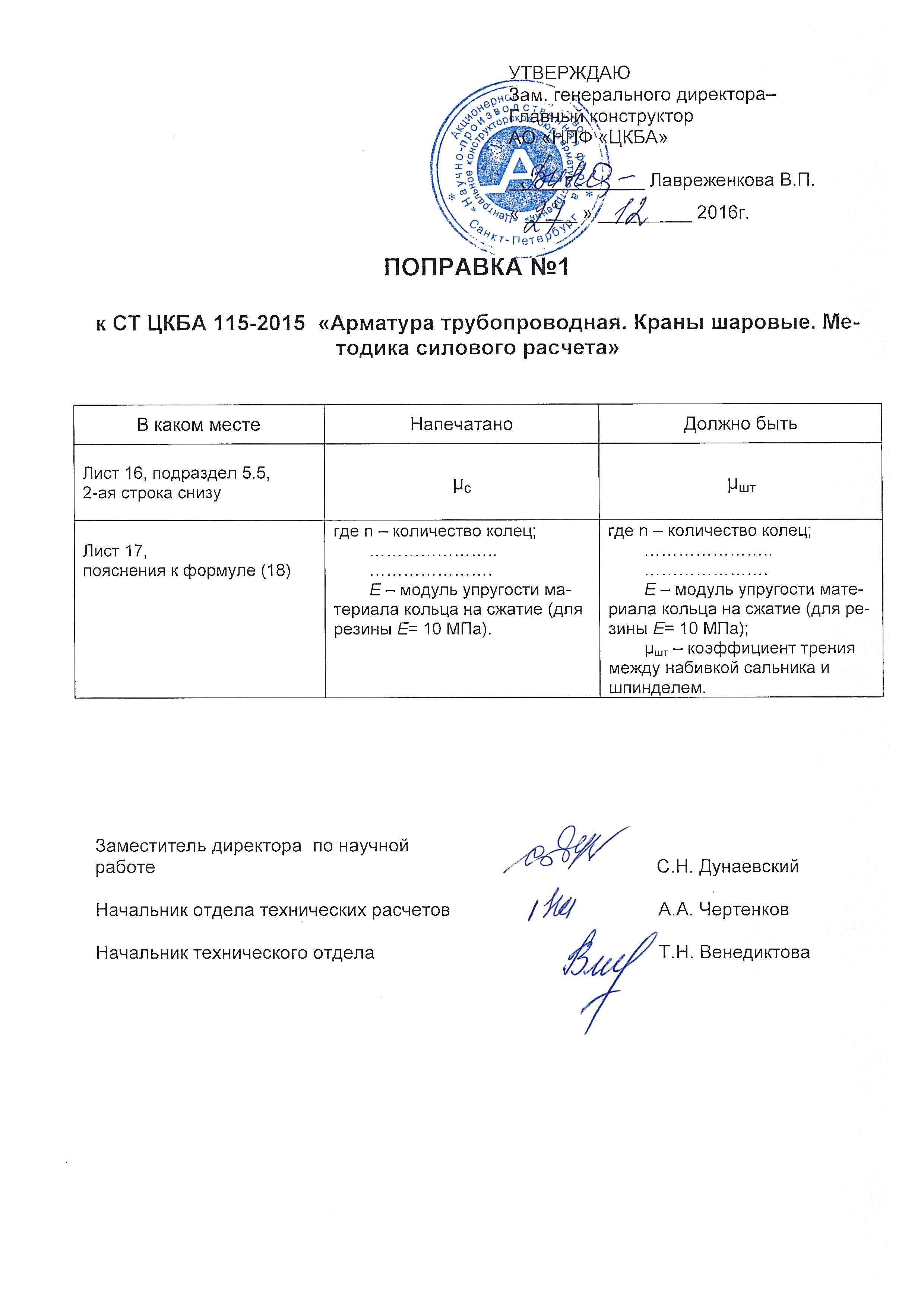 поправка