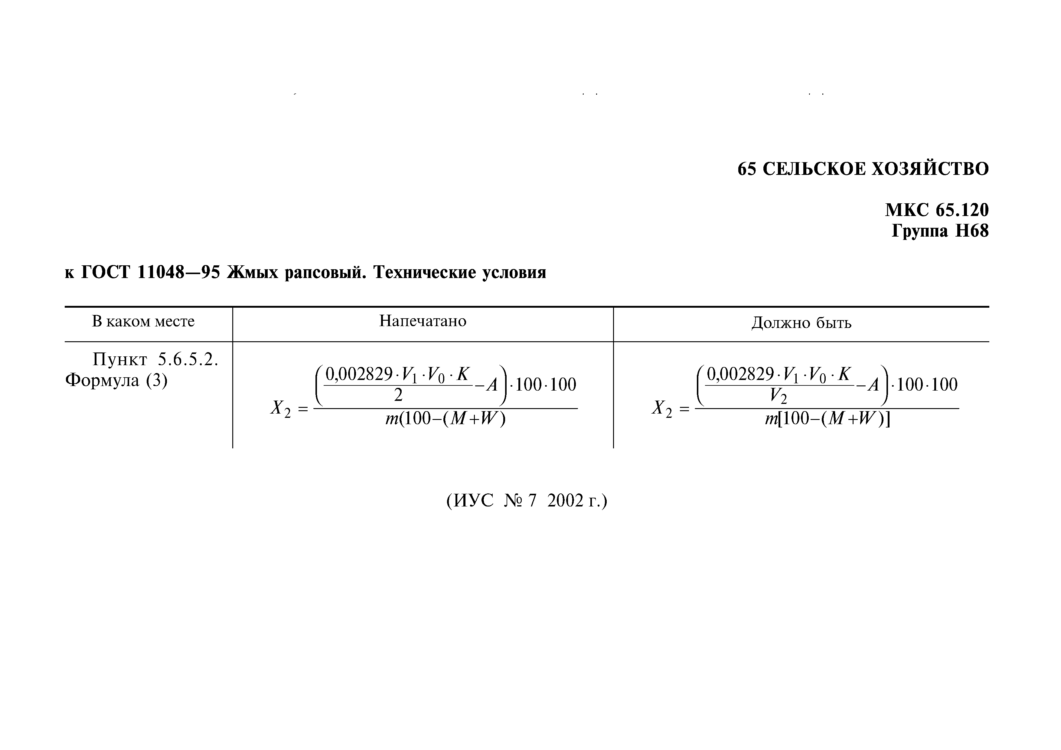 Поправка