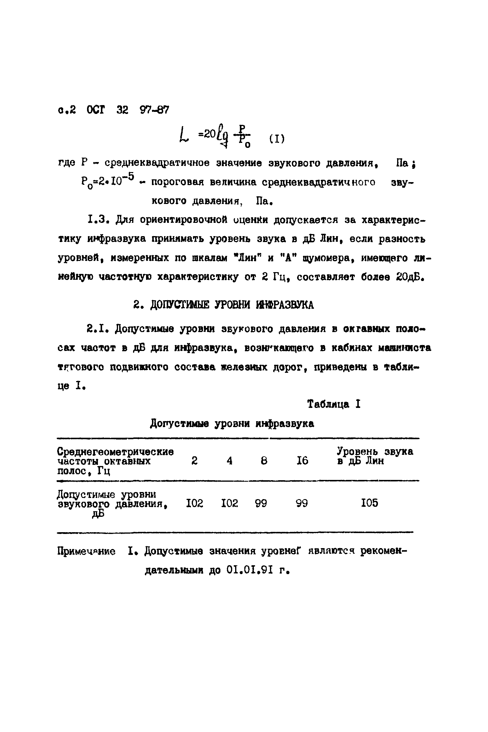 ОСТ 32.97-87