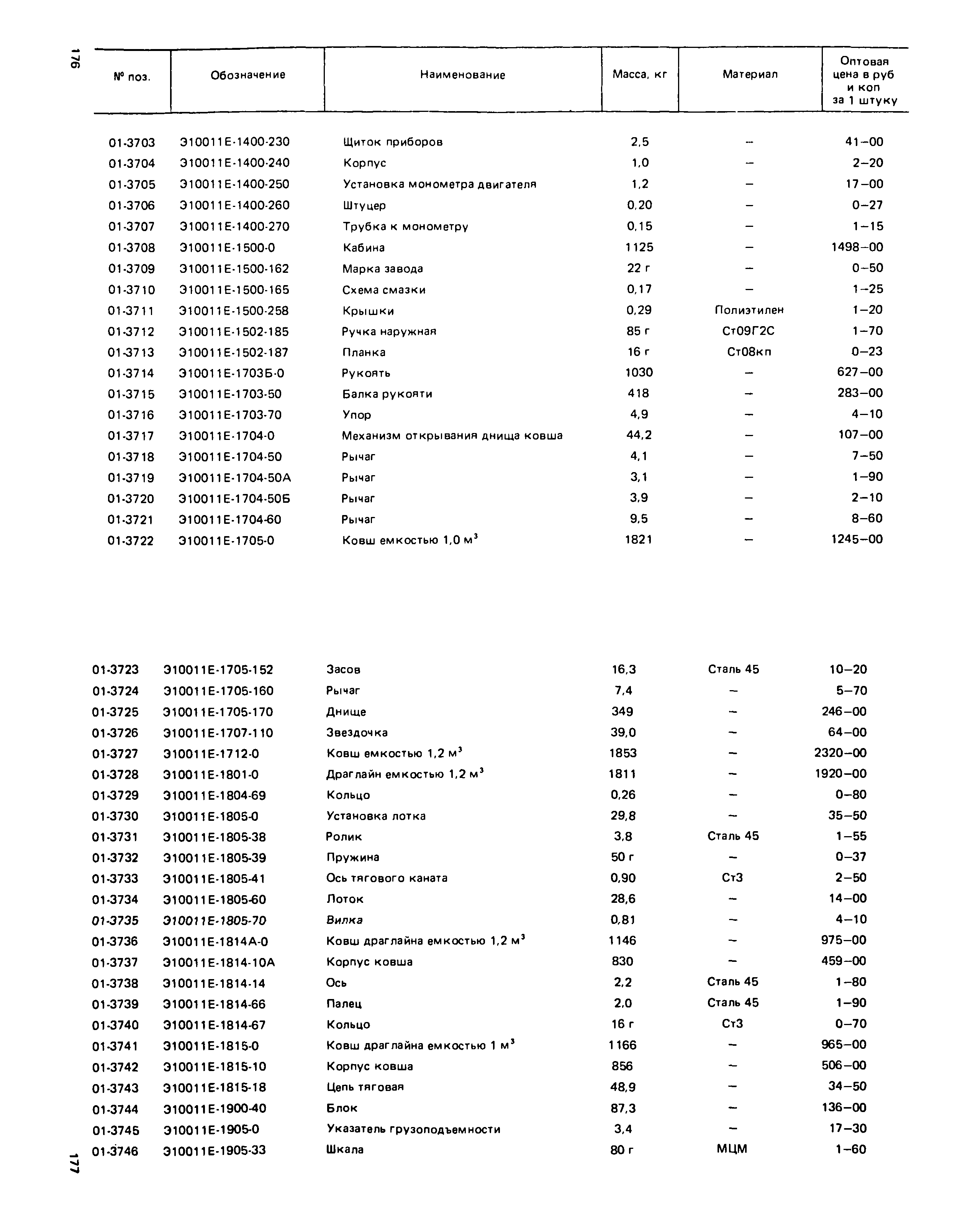 Прейскурант 27-01-49