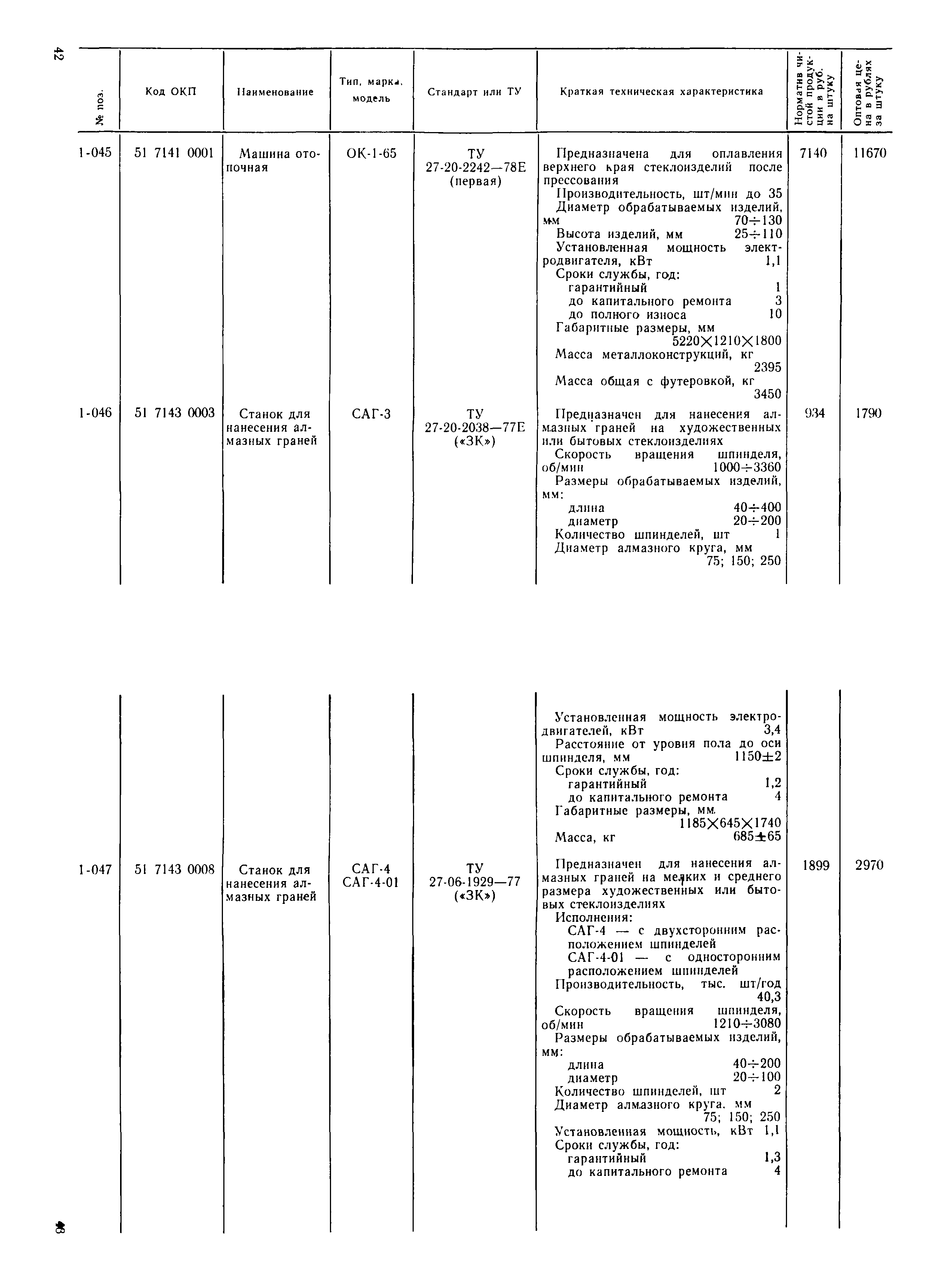 Прейскурант 24-09