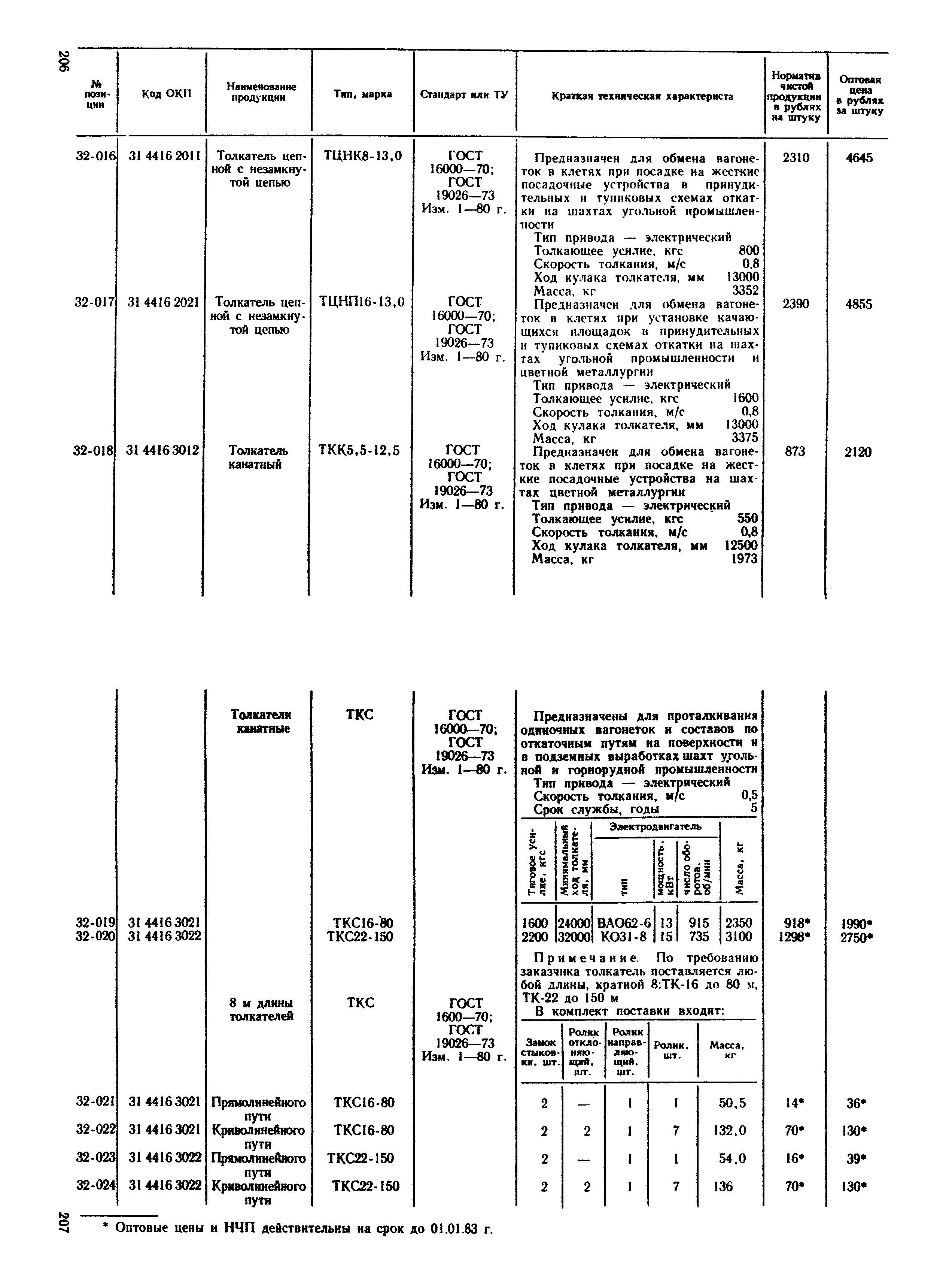 Прейскурант 19-02